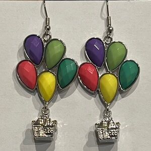 Disney/Pixar UP balloon house earrings